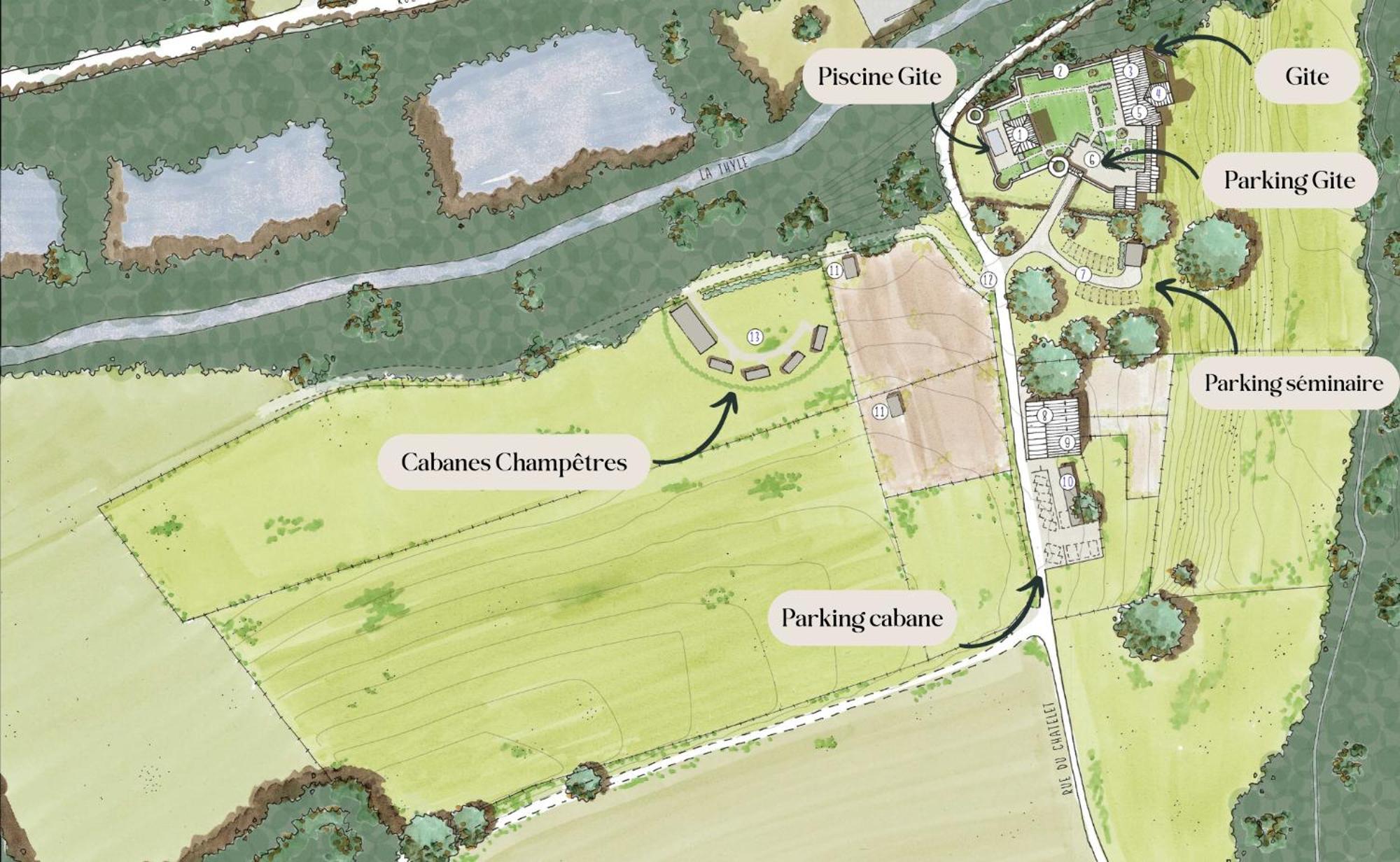 Le Gite Du Chateau - Domaine Des Trois Tilleuls Villers-la-Ville 외부 사진